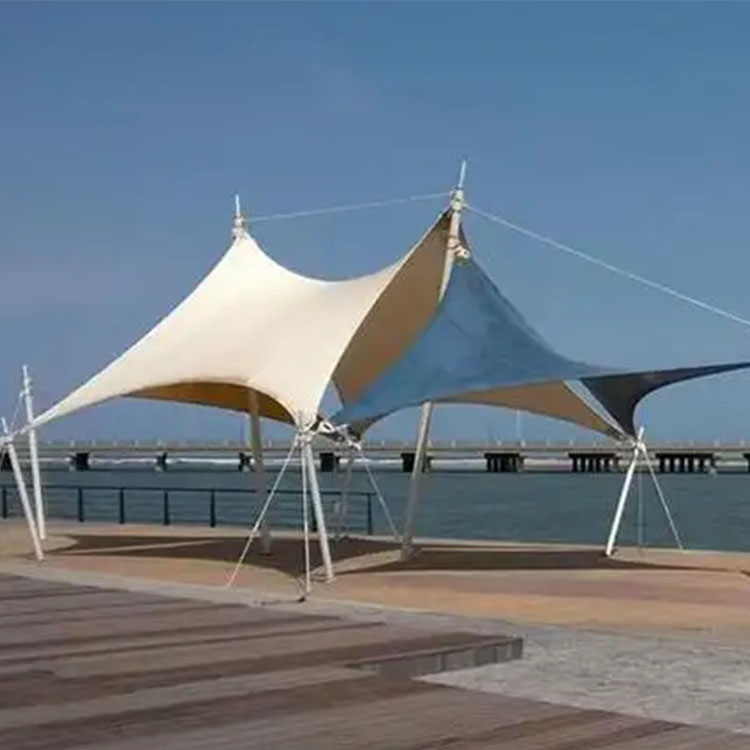 巍山膜结构景观棚