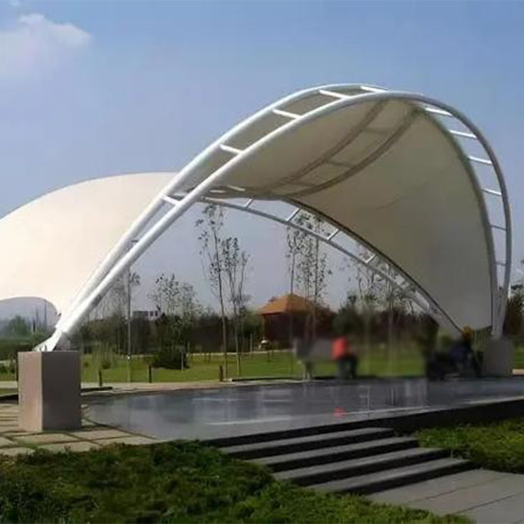 巍山膜结构景观棚