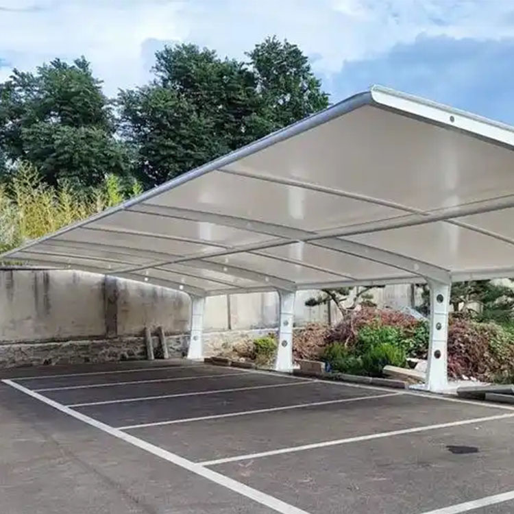 巍山膜结构汽车棚