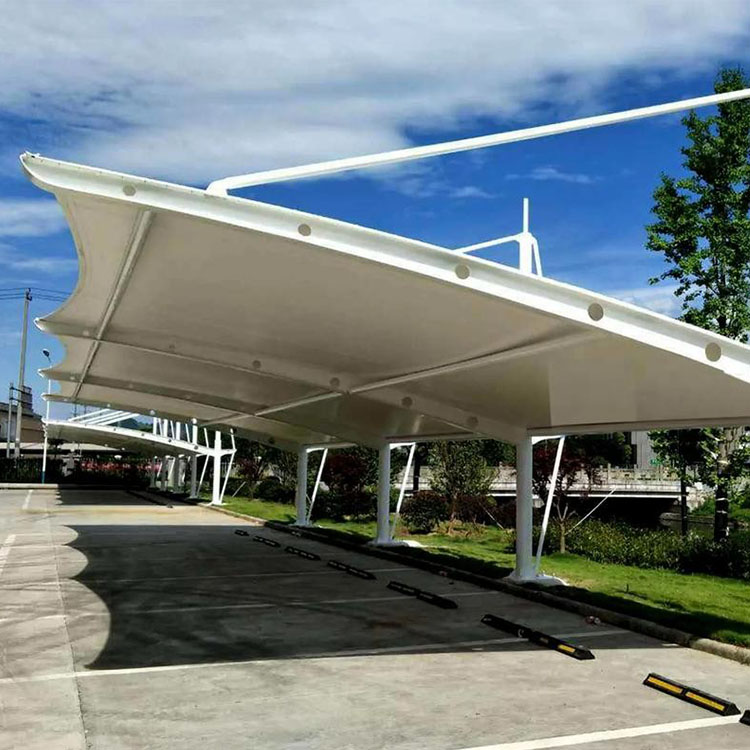 巍山膜结构汽车棚