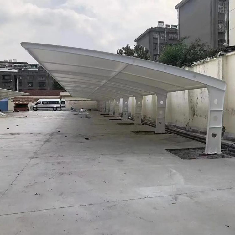 巍山膜结构汽车棚