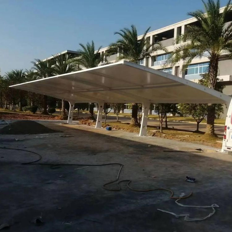 巍山膜结构汽车棚